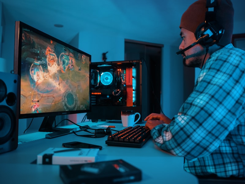 Esports editor portrait